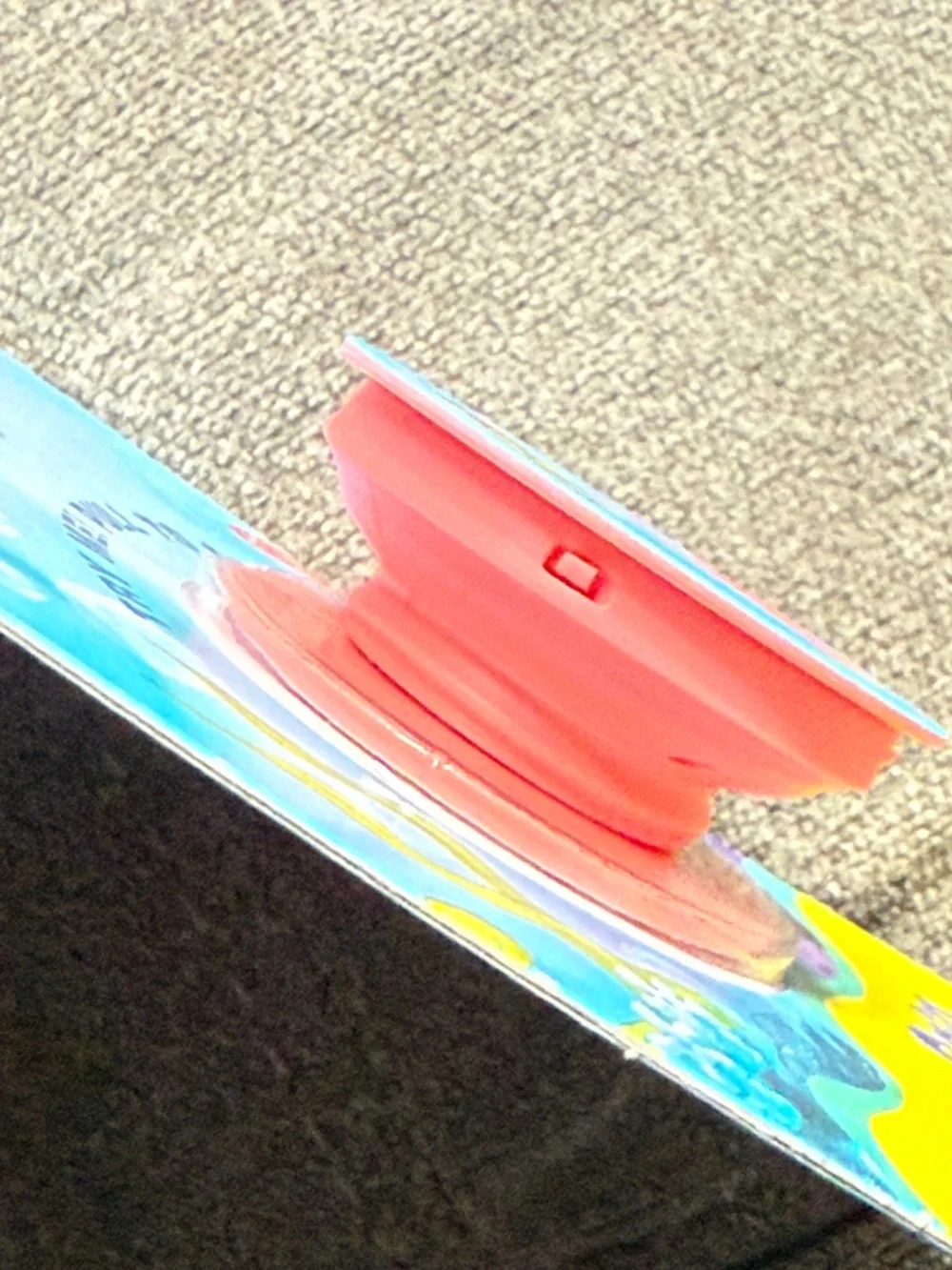 🧽⭐️ SpongeBob SquarePants Blue Phone Grip with Pink Patrick ⭐️🧽